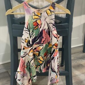 HD in Paris Multicolor Floral Tank Top